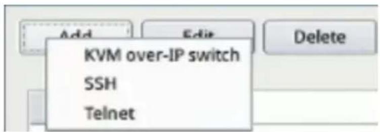 KVM over-IP switch SSH Telnet