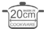 Imarflex IDX-1000 - SUITABLE COOKWARES: - 1