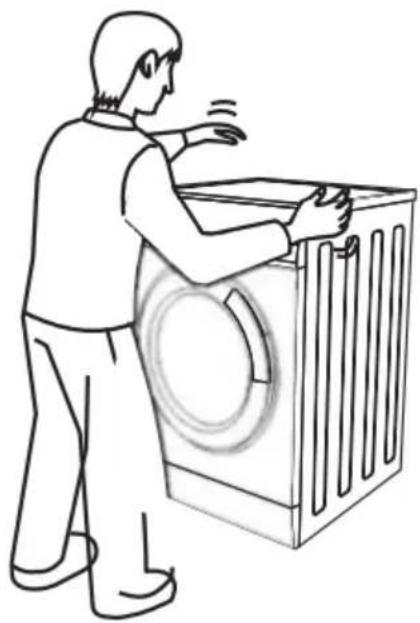 Kogan KAWFLWASM9A - Adjust the machine horizontally - 4