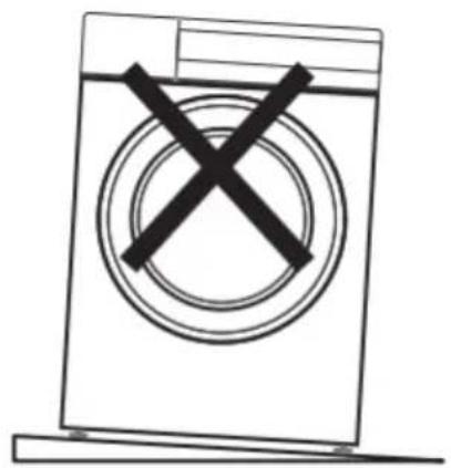 Kogan KAWFLWASM9A - Positioning the washing machine - 1