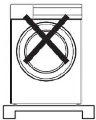 Kogan KAWFLWASM9A - Positioning the washing machine - 2