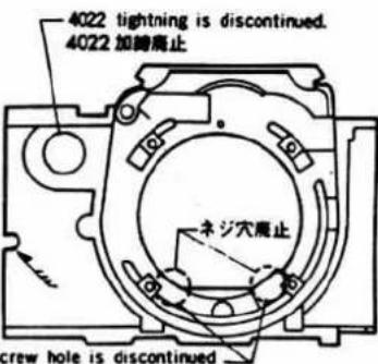 MINOLTA XG E - Penta holder 3 (related with penta. pressure modification) - 4