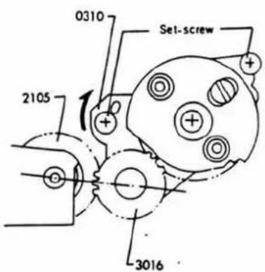 0310 Set-screw 2105 3016