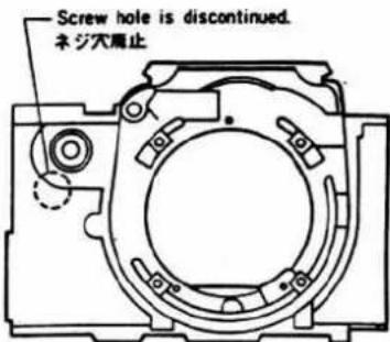 MINOLTA XG E - Penta holder 3 (related with penta. pressure modification) - 3