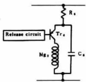 Release circuit R₆ Tr₄ Mg₃ C₆