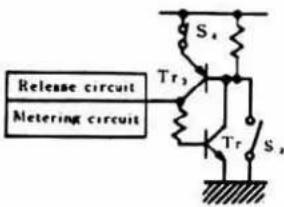 Release circuit Metering circuit Tr3 Tr S4 S2