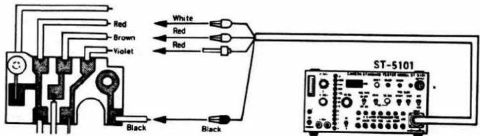 Red Brown Violet White Red Red Black Black ST-5101