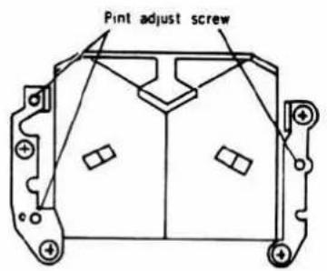 Pint adjust screw