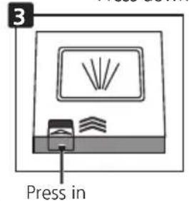 3 Press in