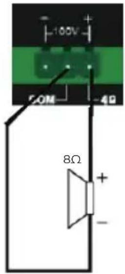 -100V COM 4Ω 8Ω