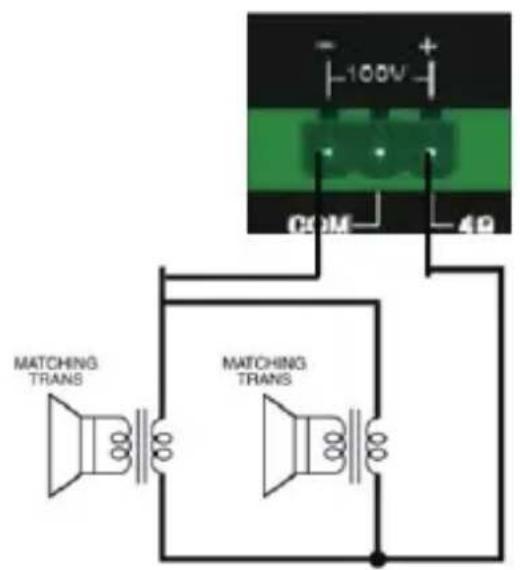 100V COM 4P MATCHING TRANS MATCHING TRANS