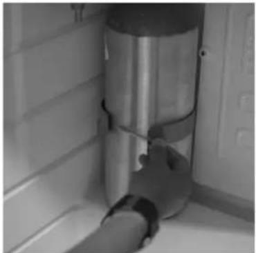 EDGESTAR KC3000BTWIN - Mount CO₂ Cylinder - 1