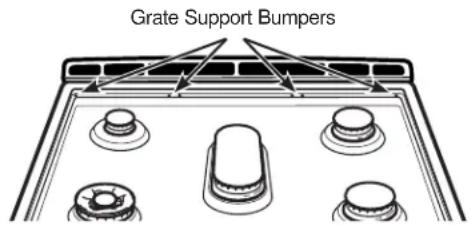 Grate Support Bumpers
