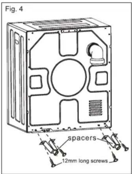 Fig. 4 spacers 12mm long screws