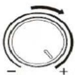 Heinner HOH-MVT11WH-BK - Power on and selection knob - 1