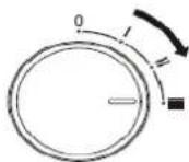 Heinner HOH-MVT11WH-BK - Power on and selection knob - 2