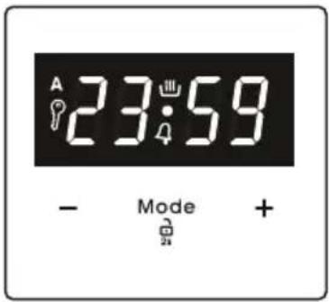 A 23:59 - Mode +