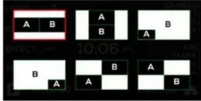 Alfatron ALF-VM41 - SCENES: AB Layout Menu - 1