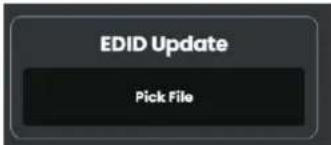 EDID Update Pick File