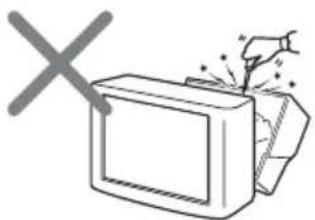SONY KV-HR36M61 - WARNING - 7