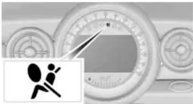Illustration of a person using a tool on a speedometer, with no visible text or symbols.
