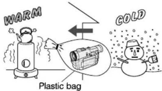WARM, Plastic bag, COLD.