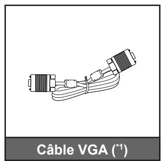 Câble VGA (*1)