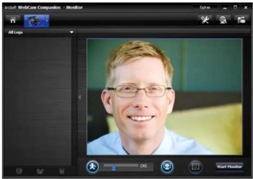 ArcSoft WebCam Companion - Monitor All Logs Start Monitor