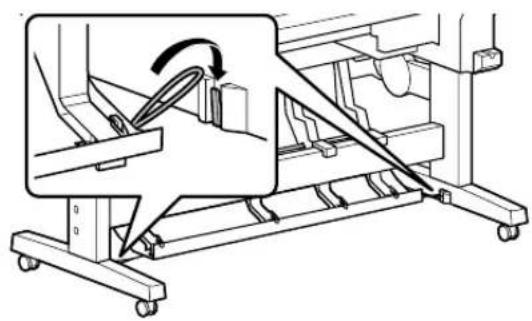 EPSON T5070 - Anexação da cesta de papel - 13