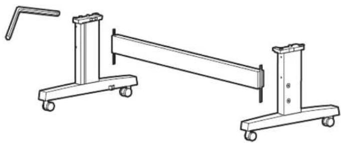 EPSON T5070 - Montagem do suporte - 1