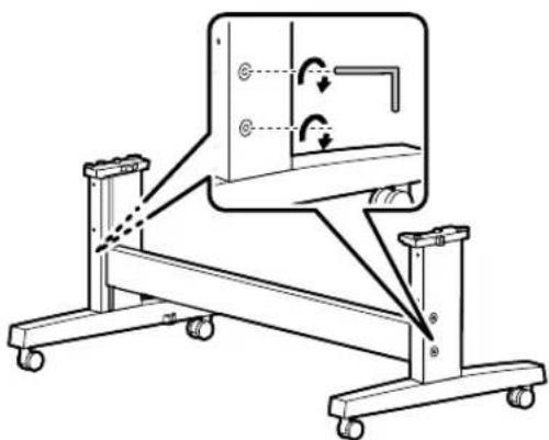 EPSON T5070 - Montagem do suporte - 3