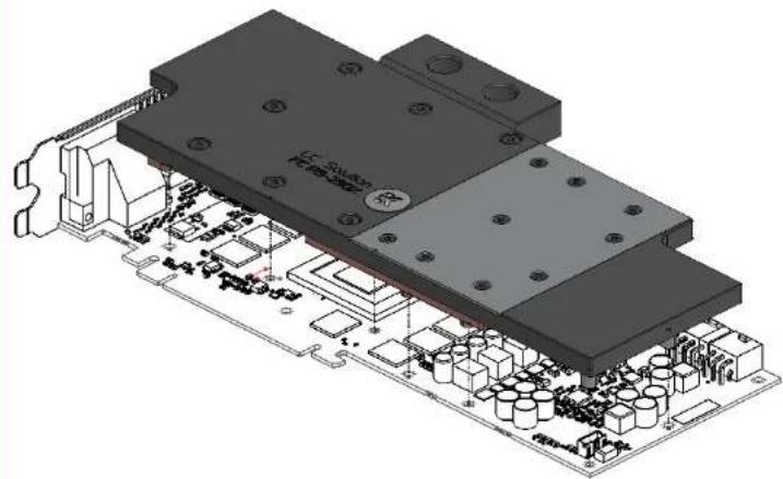 EK Water Blocks EK-FC R9-290X - Acetal+Nickel 2.0 - STEP 3: INSTALLING THE WATER BLOCK - 2