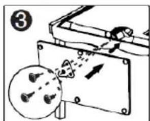 Diagram illustrating a mechanical or electrical process with labeled components and directional arrows, including numbered number 3.