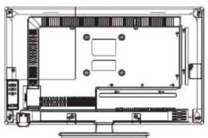 TV Star LED24F4 - Como fixar a TV na parede - 1