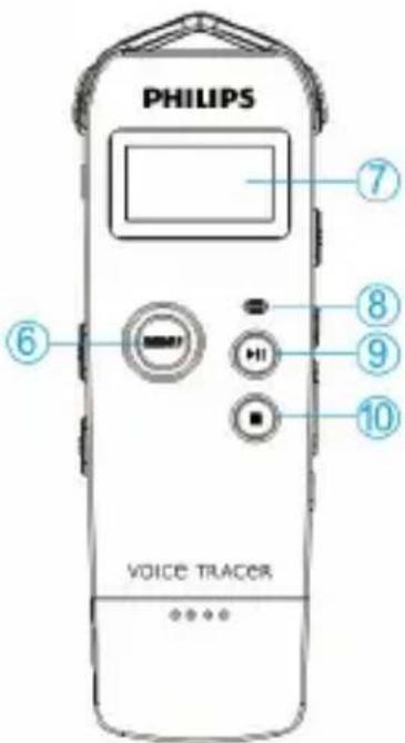 PHILIPS 7 8 9 10 6 VOICE TRACER