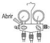 Mabe MMT24HDBWCAM8 - purgue el sistema usando una bomba de vacío - 2
