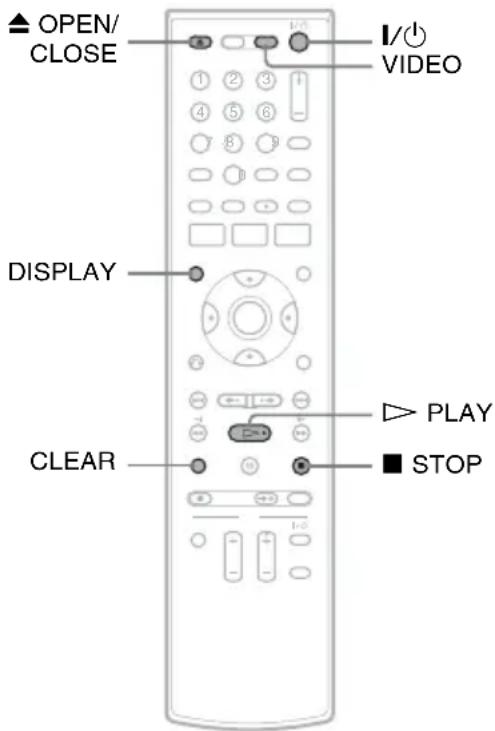 SONY RDR-VX525 - VHS - 1