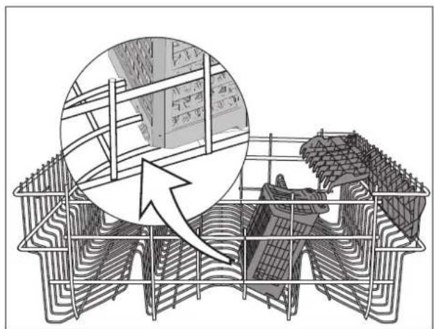 Euromaid EDW14S - Silverware basket piece - 2