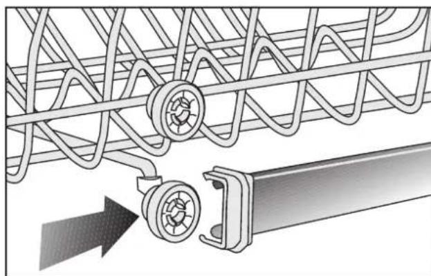 Euromaid EDW14S - Height setting with empty basket - 3