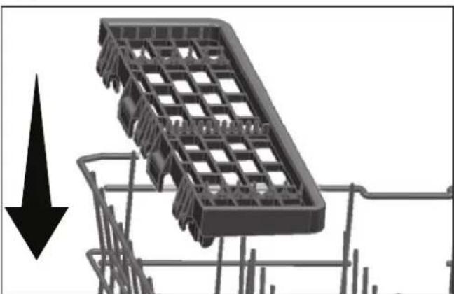 Euromaid EDW14S - Upper basket multipurpose service rack - 3