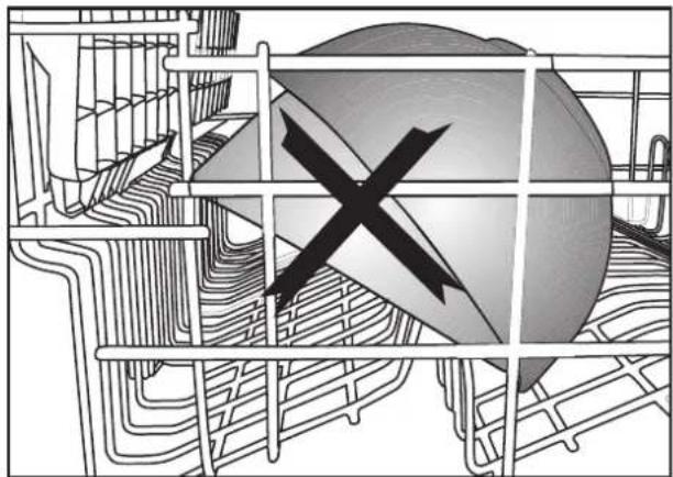 Euromaid EDW14S - Placing the dishes into the dishwasher - 5