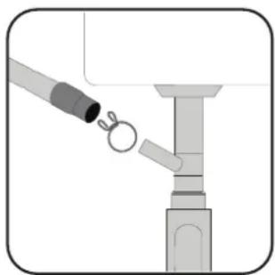 Euromaid EDW14S - Connection to the drain - 1