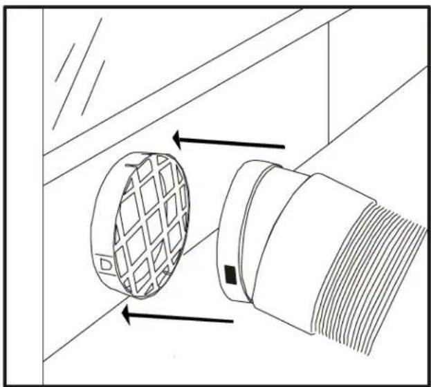 EDGESTAR AP12001S - Preparations for installing the window kit - 17