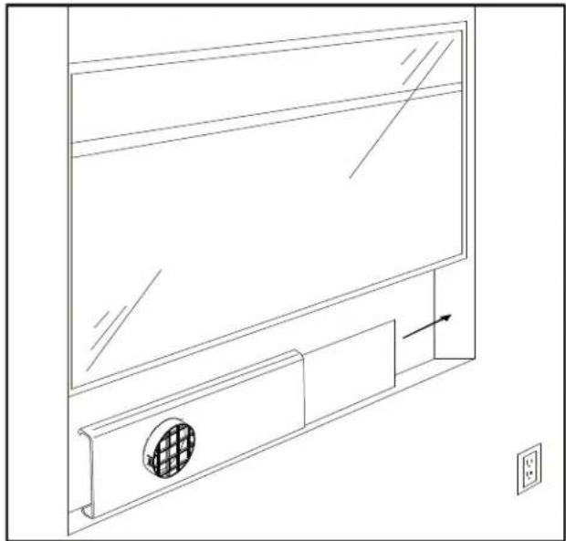 EDGESTAR AP12001S - Preparations for installing the window kit - 7