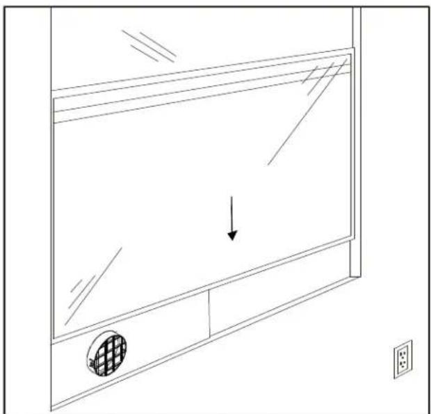 EDGESTAR AP12001S - Preparations for installing the window kit - 9