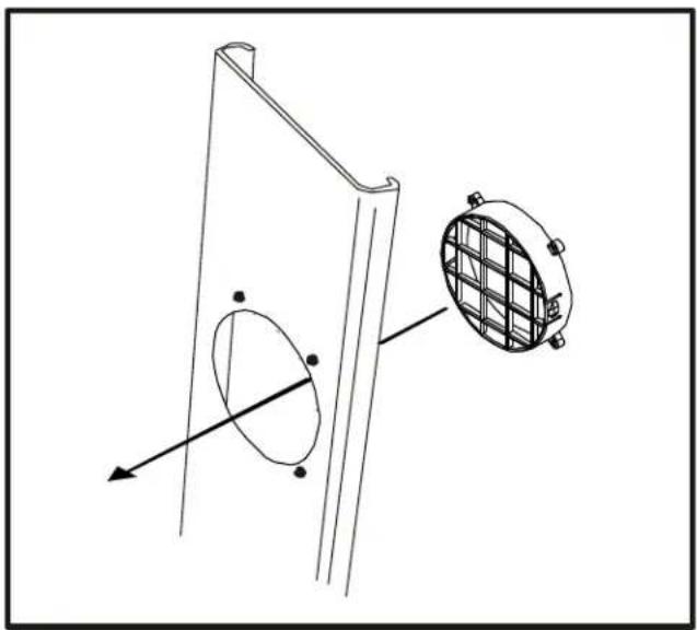 EDGESTAR AP12001S - Preparations for installing the window kit - 4