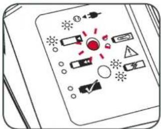 Diagram of a mobile phone interface with icons for signal, display, and control buttons