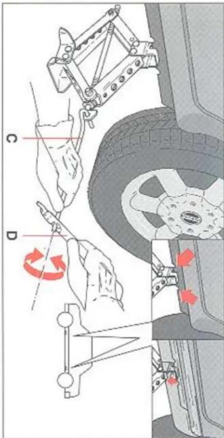 VOLVO V40 (1997) - = Wiel verwisselen - 1