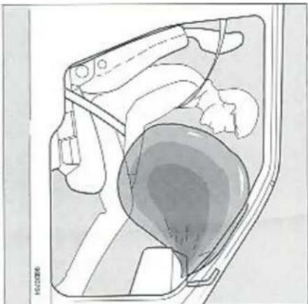 VOLVO V40 (1996) - "niet SIPS bag - 3