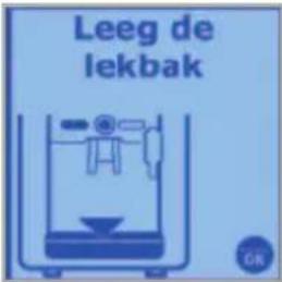 Leeg de lekbak